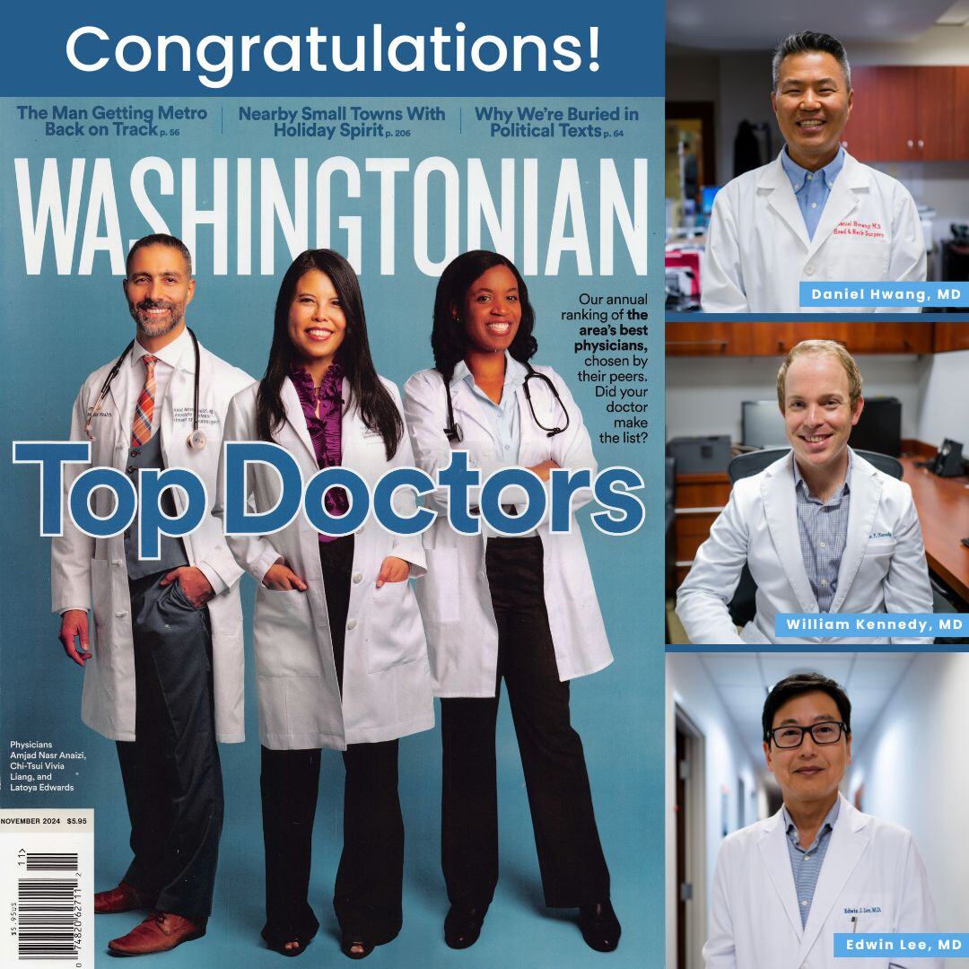 Washingtonian Top Docs 2024